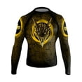 thumbnail image 2 of Raven Fightwear Men's Earth Dragon BJJ Jiu Jitsu Rash Guard MMA, 2 of 3