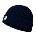 thumbnail image 5 of Dalix Mens Ghost Fisherman Beanie Hat Winter Knit Cuffed Watch Cap in Navy Blue, 5 of 5