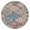Vintage Floral (138), variant on 【Boho Floral Print & Elastic Edge】Colorful Fitted Tablecloth Round for Kitchen Patio Picnic Buffet Party, Stretchable Table Cover Fits 52 to 56 Inch Diameter Round Tables, Machine Washable
