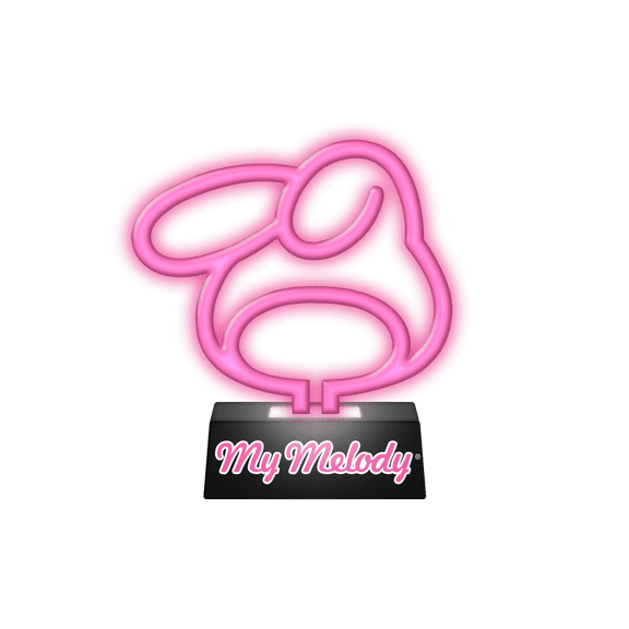 Hello Kitty And Friends My Melody Neon LED Lamp Room Decor Mood Light, Battery Powered