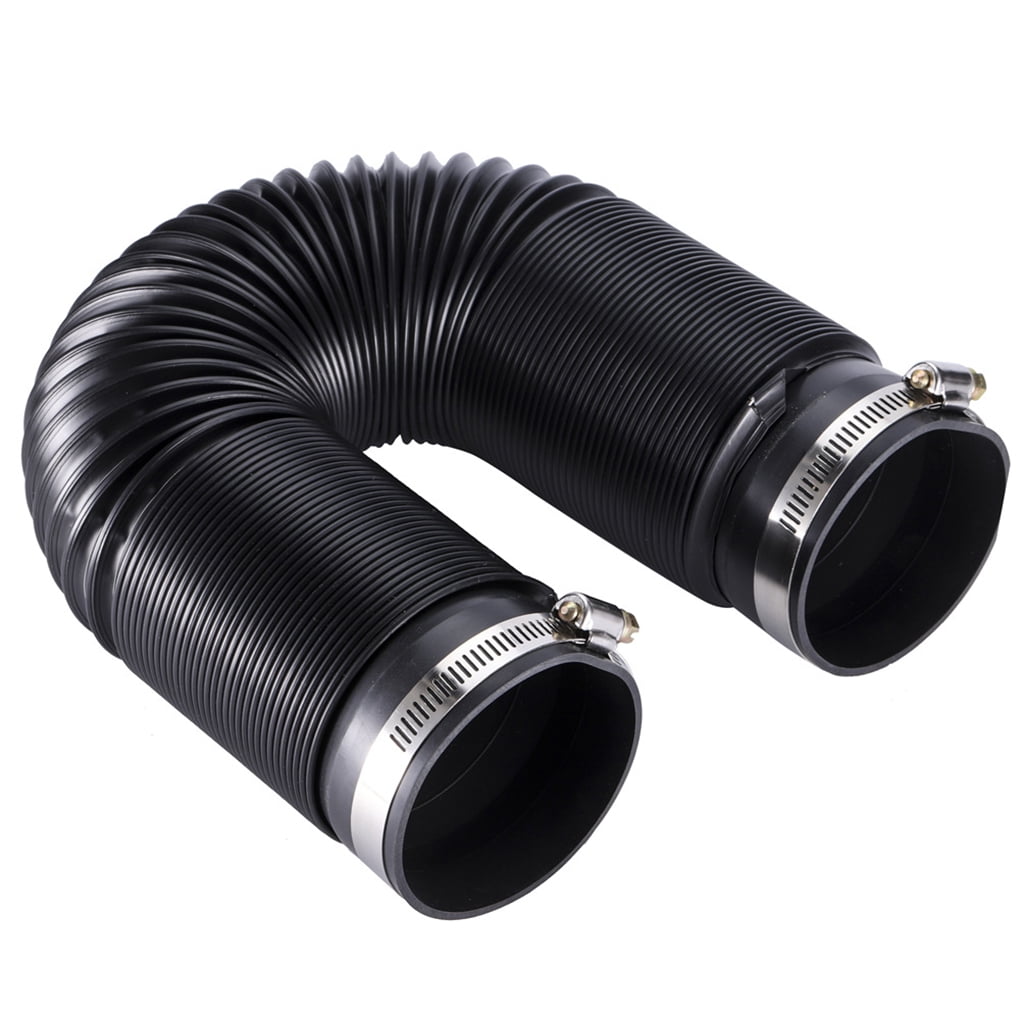 Workhe 76mm 3" Universal Cold Air Intake Duct Flexible Pipe Set Plastic