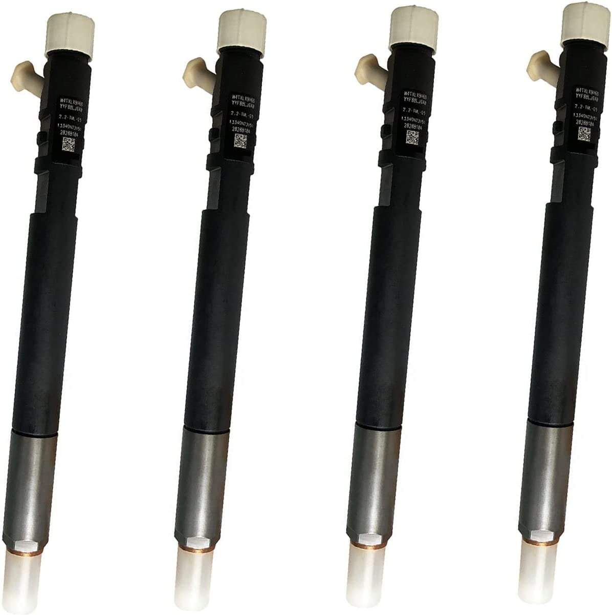 Seapple 4 PCS Common Rail Fuel Injector 28288104 Compatible with Tata Xenon, Aria, Safari Storme 2.2 L Diesel, Euro 5 Engines, 2009- Seapple 4 PCS Common Rail Fuel Injector 28288104 Compatible with Tata Xenon, Aria, Safari Storme 2.2 L Diesel, Euro 5 Engines, 2009-