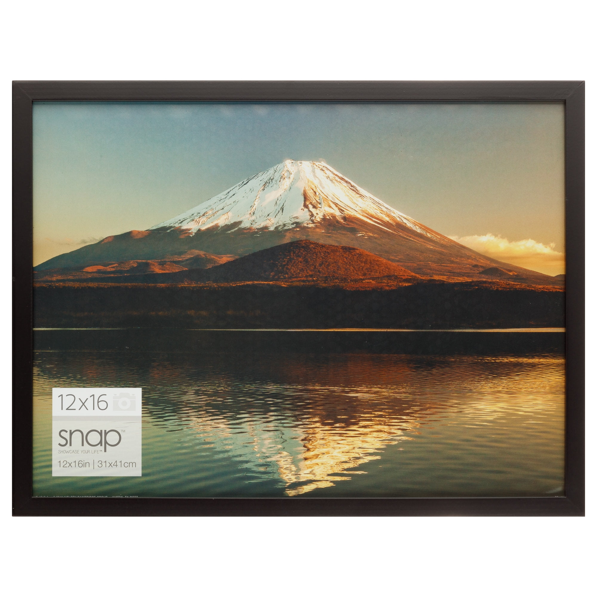 Snap 12x16 Black Photo Frame
