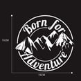 thumbnail image 2 of Mountain Decal, Car Vinyl Sticker Reflective Mountain Stickers Door Window Trunk Decor, 2 of 7