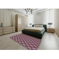 thumbnail image 4 of Ahgly Company Indoor Rectangle Patterned Pink Novelty Area Rugs, 6' x 9', 4 of 6