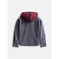 thumbnail image 2 of Weekend Academy Boys Hooded Denim Shacket, Sizes 4-18, 2 of 3
