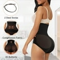 thumbnail image 5 of Vaslanda Tummy Control Shapewear Panties for Women High Waist Trainer Cincher Underwear Body Shaper, 5 of 8
