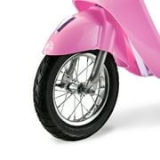 Hyper Toy Company, 24V Retro Electric Scooter, Children Ages 13+, up to 14 MPH, Pink