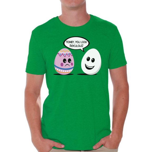 Awkward Styles Honey You Look Ridiculous Shirt Easter T Shirt Men Funny Easter Eggs Shirt Easter Egg Hunt Outfit Easter Outfit Easter Holiday Party Shirt Easter Egg Tshirt Easter Gifts for Him