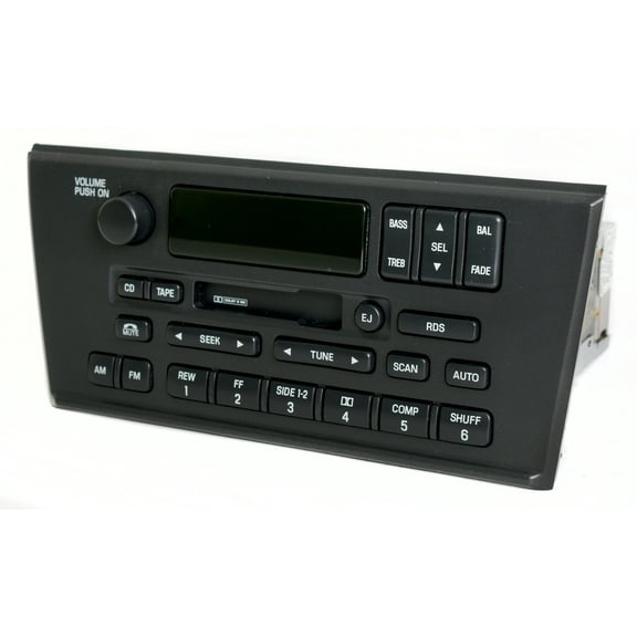Restored Lincoln 2000-2001 LS Radio AM FM Receiver w Cassette Player Part XW4F-18C870-AJ (Refurbished)