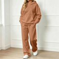 thumbnail image 2 of Womens 2 Piece Lounge Sweat Sets Joggers Sweatpants Matching Sweatsuits, 2 of 3