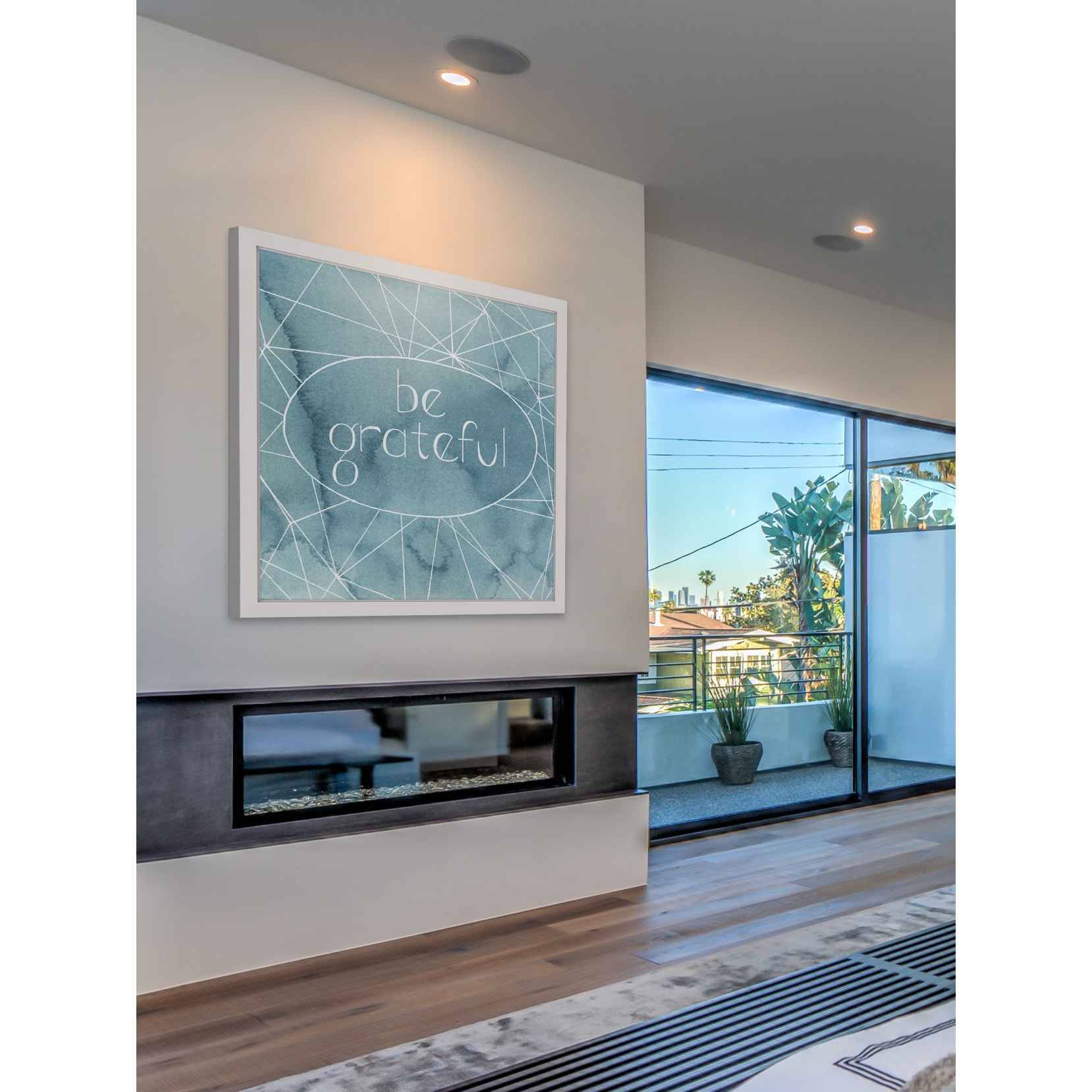 Marmont Hill "Be Grateful" Framed Painting Print