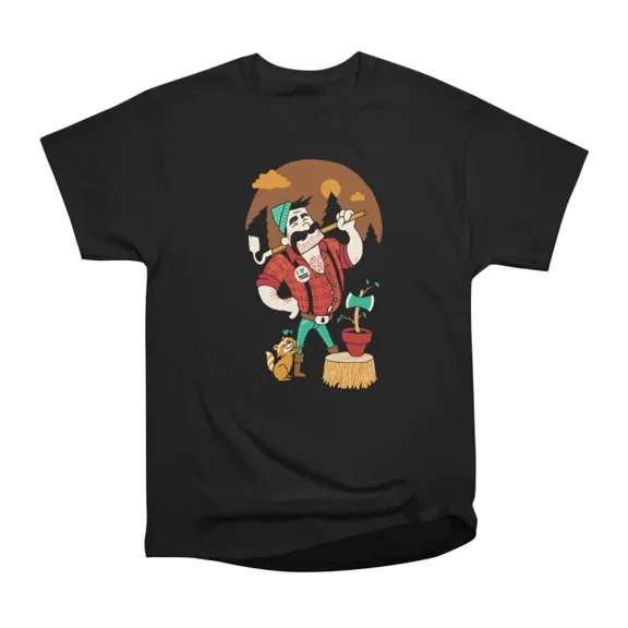 Green Thumberjack T-Shirt Tee Gift For Him Merch For Her Apparel For Friend