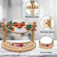 thumbnail image 2 of Soporte para bordar guofa, ajustable, giratorio, manos libres, madera, 2 of 7