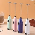 thumbnail image 3 of 1pc, Electric Milk Frother, Electric Coffee Blender, Frother, Handheld Eggbeater, Foam Maker, Creative Electric Whisk, Electric Coffee Mixer, Milk Whisk, Kitchen Tools, Kitchen Stuff, 3 of 22
