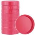thumbnail image 3 of 10PCS Canning Jar Lids Wide Mouth,Plastic Mason Jar Lids Fits Ball/Kerr Jars, Leak-Proof & Anti-Scratch Resistant Surface,70MM, 3 of 5