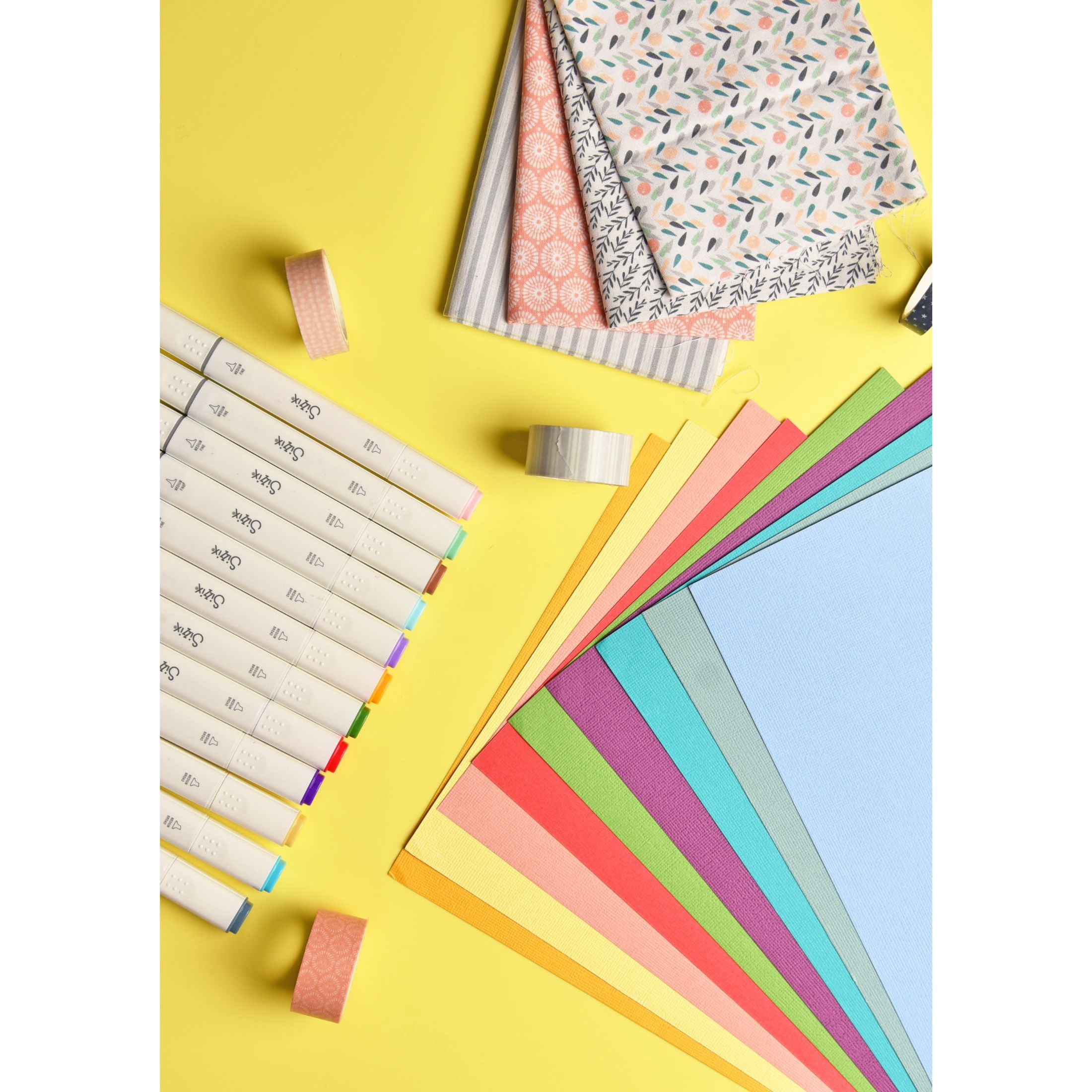 Sizzix 80-Pack Multicolor Card Stock Sheets