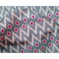 thumbnail image 4 of oneOone Silk Tabby Fabric Chevron Ikat Printed Craft Fabric BTY 42 Inch Wide, 4 of 4