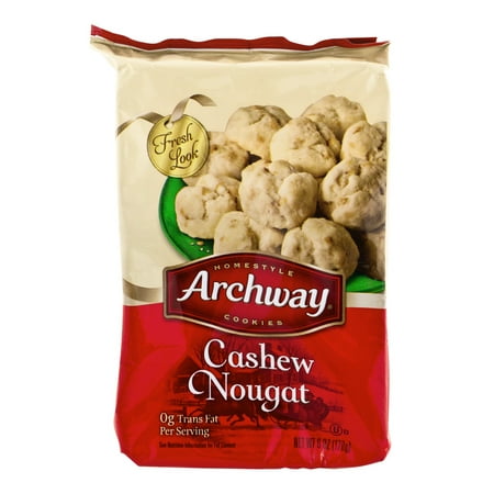 Archway Homestyle Cookies Cashew Nougat, 6.0 OZ - Walmart.com