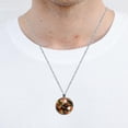 thumbnail image 5 of Turkey Glass Circular Pendant Necklace - Women's Jewelry, 5 of 5