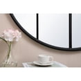 thumbnail image 4 of Metal windowpane mirror 36 inch in in x 36 inch in in Black, 4 of 5