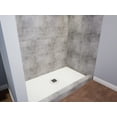 thumbnail image 5 of TruGard Curbed Shower Kit 32in. x 60in. with Center Drain (Classic - Matte Black), 5 of 6
