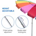 thumbnail image 6 of EasyGo Giant 8' Rainbow Beach Umbrella, 6 of 7