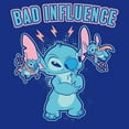thumbnail image 2 of Juniors Lilo & Stitch Bad Influence T Shirt, 2 of 4