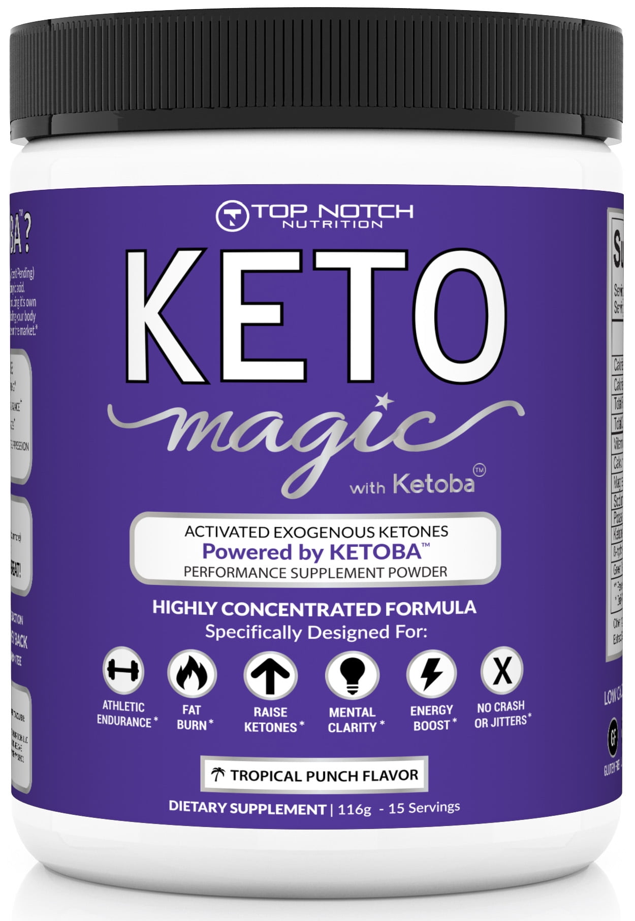 Keto Magic Activated Exogenous Ketone Supplement Powered by Patent