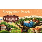 Celestial Seasonings Sleepytime Peach Caffeine-Free Herbal Tea Bags, 20 Count