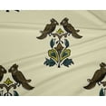 thumbnail image 4 of oneOone Polyester Lycra Fabric Leaves|Bird & Floral Block Printed Craft Fabric BTY 56 Inch Wide, 4 of 4