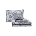 thumbnail image 2 of Starburst Reversible 3-piece Quilt Set Pale Gray Twin, 2 of 2