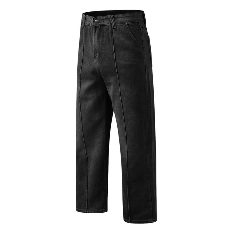 snowsong Mens Jeans Baggy Jeans Men Fashion Loose Plus Size
