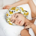thumbnail image 5 of Gnomes Bees Silk Bonnet for Sleeping Women Men, Adjustable Elastic Satin Bonnet Bonnet for Sleeping, Soft Similar Silk Curly Cuteness Hair Bonnet for Sleeping, 5 of 7