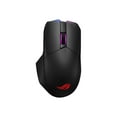 thumbnail image 2 of ASUS ROG Chakram - Mouse - optical - wireless, wired - Bluetooth, 2.4 GHz - USB wireless receiver - black, 2 of 6