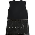 thumbnail image 2 of Vestido Midi con tachuelas Sonia Rykiel para mujer negro 42, 2 of 2