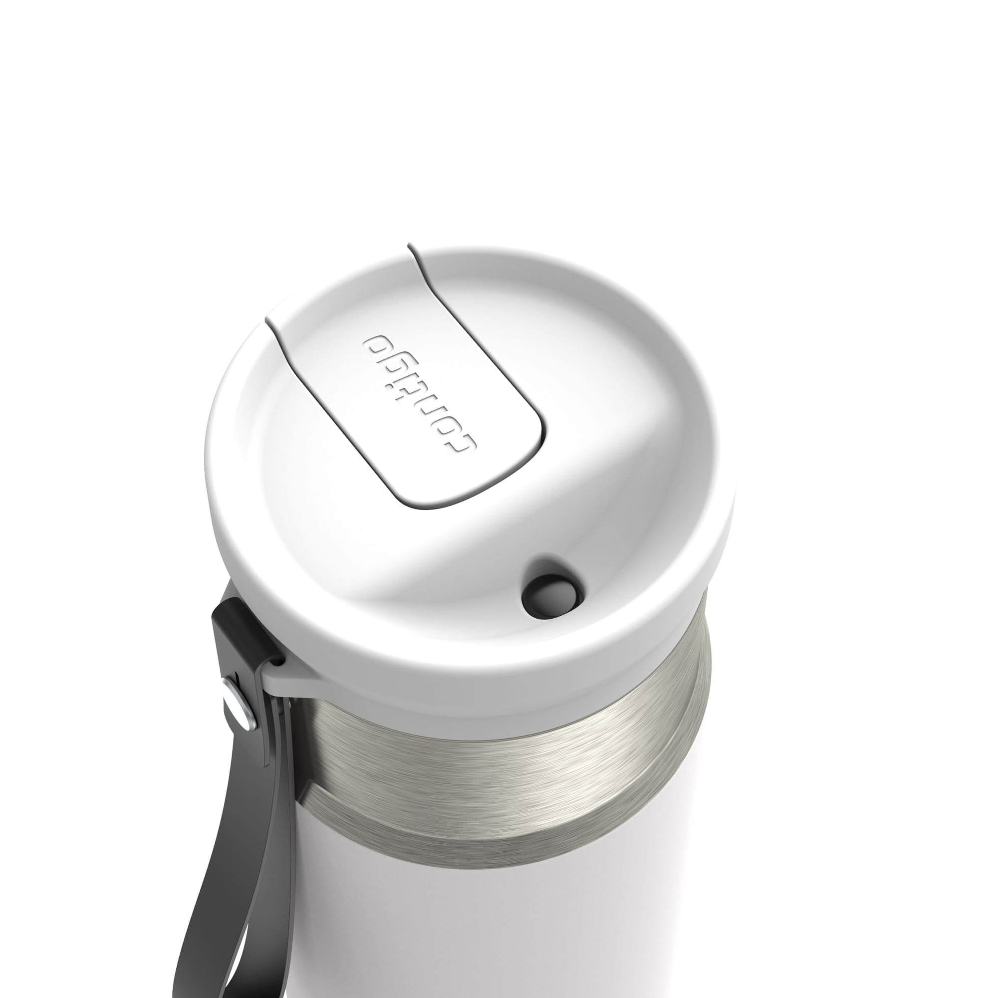 Contigo SnapSeal 20 oz Leakproof Stainless Steel Water Bottle with Reusable Straw, Vacuum-Insulated for Hot & Cold Drinks, Spill-Proof AutoClose Opening, BPA-Free & Lead-Free, Dishwasher Safe