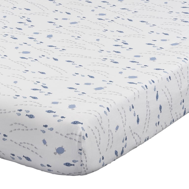 Oxford Baby Whale Of A Time (3 Pc Crib Nursery Bedding Set)