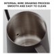 thumbnail image 5 of Cafetera de Acero Inoxidable, Cazo de Café Portátil, 600ml, Boca Delgada, Oído Colgado, para Exterior, Acero grueso, para camping, para cocina, alto rendimiento, duradero, fácil de limpiar,, 5 of 8