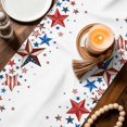 thumbnail image 3 of 4th of July Table Runner 72 Inches, Independence Day Star American Bed Runner Dresser Scarves Tabletop for Indoor Outdoor Parties/Ceremony/Banquet, 16" x 72", 3 of 9