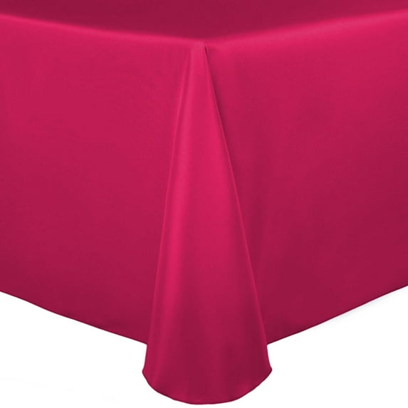 Ultimate Textile Bridal Satin 120 x 120-Inch Square Tablecloth