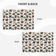 thumbnail image 3 of Rocae Various Turtle Printed Heat Resistant Place Mats,Classic Hemstitch Cloth Fabric Placemats Imitation Linen Place Mat Table Mats 18x12 inch, 3 of 5