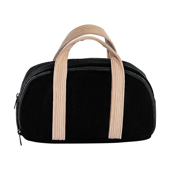 Pencil Case Large Capacity Soft Fleece Portable Multi-Functional Storage Bag for Collage Office Travel
