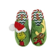 Dr. Seuss Family Grinch Slippers, Sizes Toddler-Adult