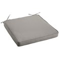thumbnail image 2 of Sunbrella Grey Corded Indoor/ Outdoor Cushion 20 in x 20 in x 3 in, 2 of 5