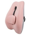 thumbnail image 1 of Ergonomic Lumbar Support Cushion Memory Foam Back Pillow for Chair Comfort and Posture, 1 of 3