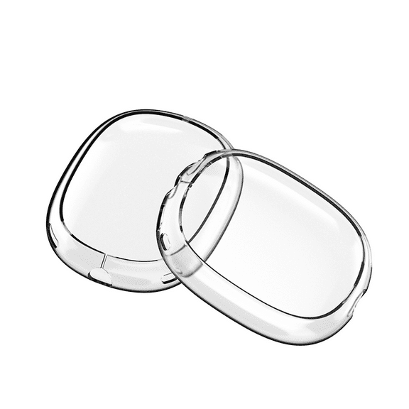 2Pcs/set Soft Anti-Scratch Transparent Cover For AirPods Max TPU Wireless Shockproof Headphones Case Protective Sleeve Protector