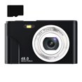 thumbnail image 2 of Digital camera with 48 MP, HD 1080p and 16x Zoom with 32GB card Black, 2 of 4