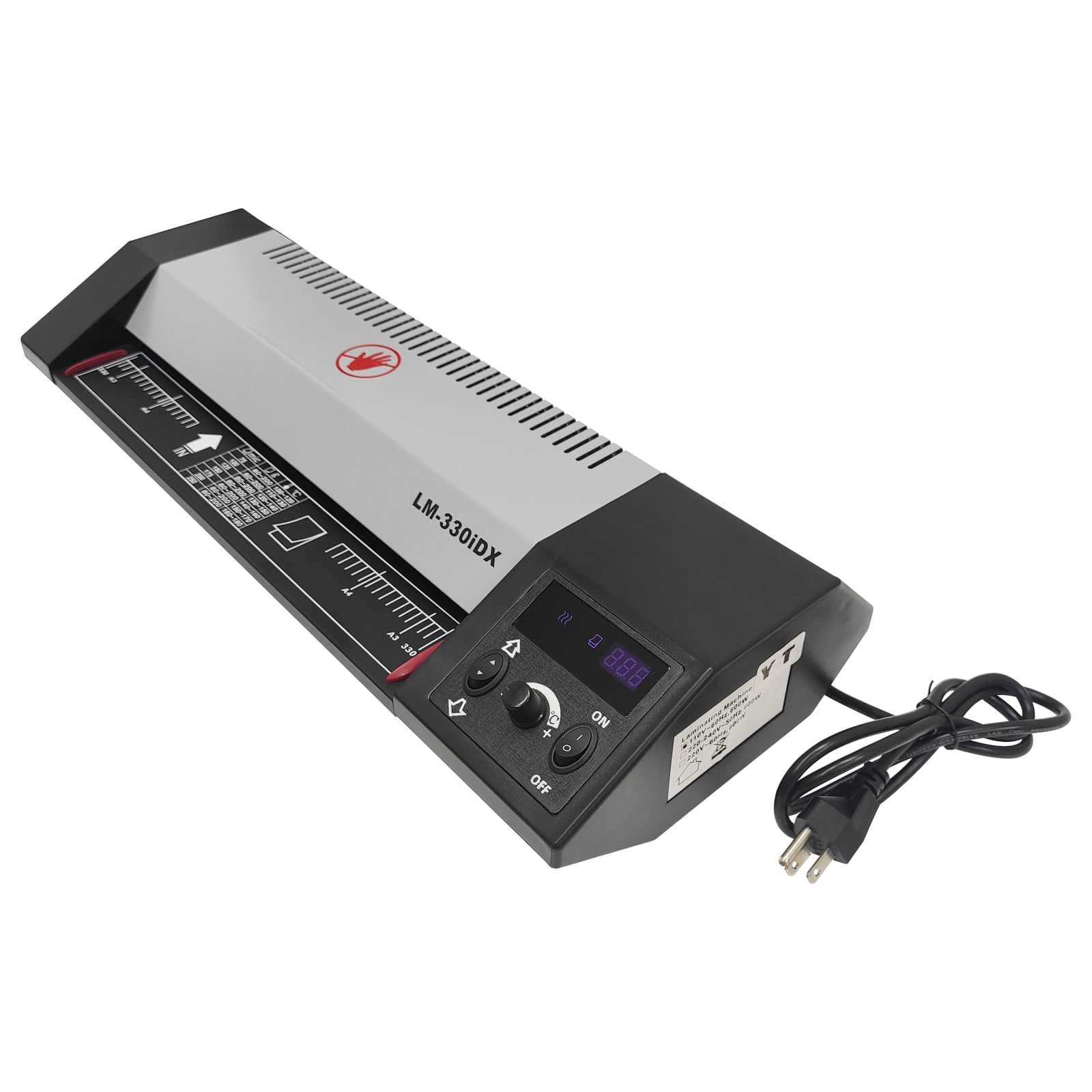 A3 Laminator Hot&Cold Laminating Machine 4 Roll Pouch Film Laminating Machine 13"