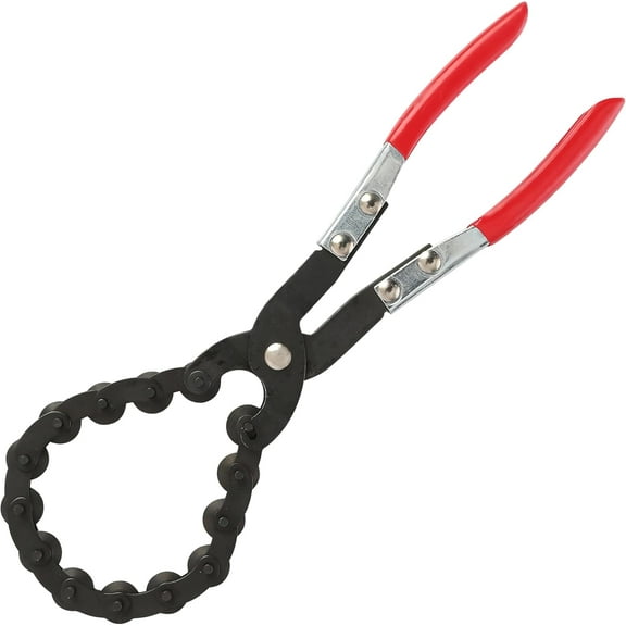 Exhaust Cutter, Cuts 3/4" to 3-1/4" Pipe, Durable Chain Cutter Tool, Easy One-Handed Rotation, Compact Pipe Cutter Chain for Tight Spaces